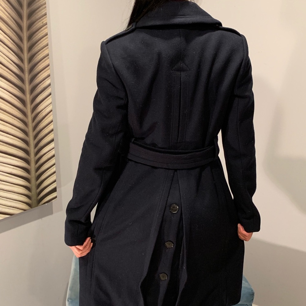 Warm, nice, dark blue coat